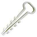 Дюбель-скоба 12-6мм для плоского провода UWP 100шт