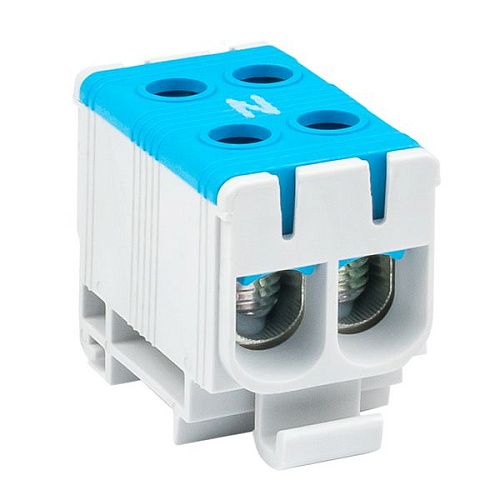 Клемма силовая вводная двойная КСВ 16-50мм2 (синий) EKF PROxima