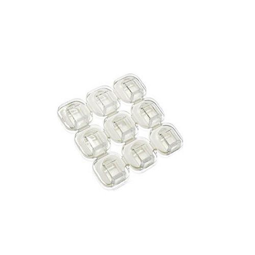 Держатель проводов самоклеящийся прозрачный 9шт