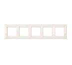 Рамка 5 постов (слоновая кость) ECO Profi DECO JUNG Рамка 5 постов (слоновая кость) ECO Profi DECO JUNG