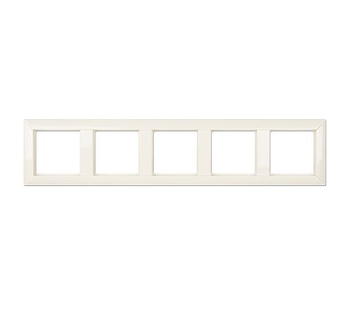 Рамка 5 постов (слоновая кость) ECO Profi DECO JUNG