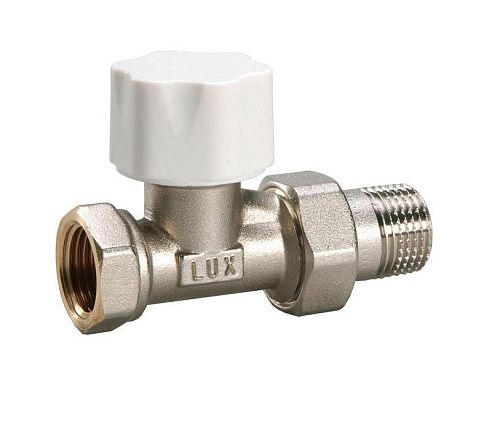 Клапан термостатический прямой 3/4" thermo tekna RD 201 под термоголовку Luxor