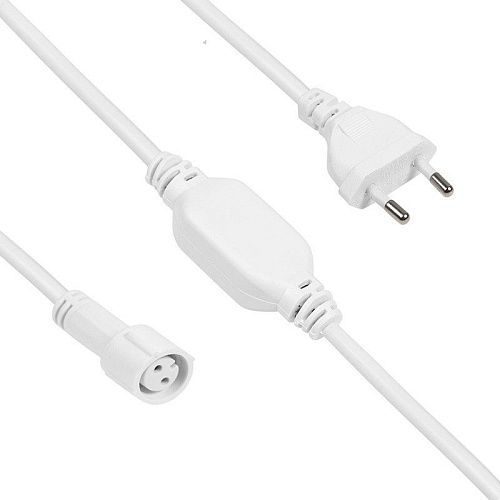 Блок питания для уличных гирлянд 230В. 3А. белый ПВХ. IP65 NEON-NIGHT