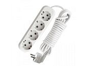 Удлинитель 4 гнезда с з/к 5.0м (белый) Премиум UNIVersal Удлинитель 4 гнезда с з/к 5.0м (белый) Премиум UNIVersal