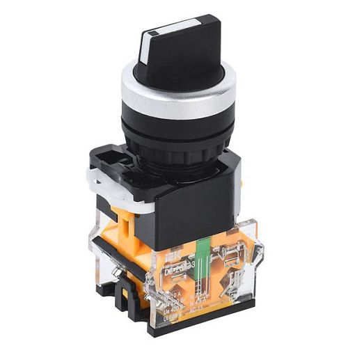 Переключатель D8-20X33 3 положения 2з черный ИЭК