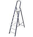 Стремянка стальная 7 ступеней 145см ALUMET (М8407)