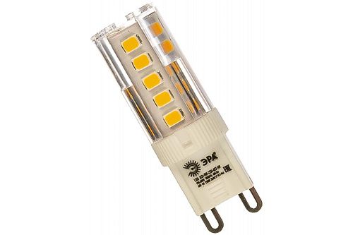 Лампа светодиодная капсула JCD-5W-CER-827-G9 5Вт 2700К 400Лм G9 170-265В ЭРА