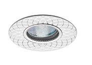 Светильник точечный неповоротный STELLA 51 6 01 50Вт GU5.3 Ø95мм Øотв.55мм IP20 ITALMAC белый/хром