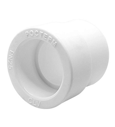 Муфта PP-R переходная ВВ РОСТерм профи 25-20 мм белая