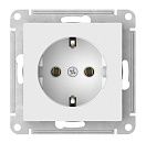 Розетка с заземлением 16А быстрозажим. клем.  (белый) ATLASDESIGN SE Розетка с заземлением 16А быстрозажим. клем.  (белый) ATLASDESIGN SE