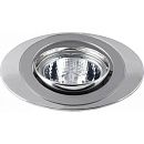 Светильник точечный поворотный SATURN 35 1 21 35Вт GU4 Ø81мм Øотв.58мм IP20 КОМТЕХ хром матовый/хром/хром матовый