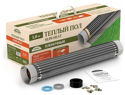 Комплект пленочного теплого пола ПНК-220-220/0.5 1м2 220Вт Национальный Комфорт
