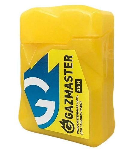 Нить газовая уплотнительная GAZMASTER 25м бокс блистер