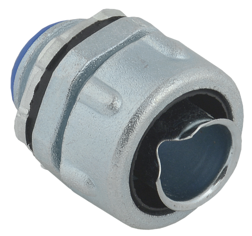 Муфта вводная MB15 с наружной резьбой на металлорукав типа Р3-Ц и Р3-Ц-ПВХ ELASTA ИЭК