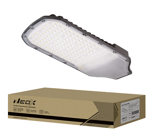 Светильник светодиодный уличный ДКУ-03 50Вт 5000K 7000Лм 315х170х41.5мм IP65 линзованный NEOX