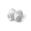 Крестовина PP-R 25 (белый) PROAQUA