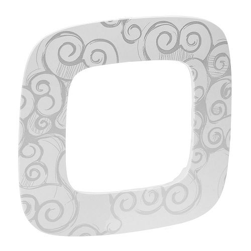 Рамка 1 пост (нарцисс хром) Valena Allure Legrand (754341)