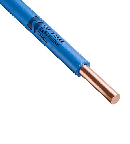 Провод установочный ПуВнг(А)-LS 1.5 (синий) Калужский кабельный завод (ККЗ) (ГОСТ)