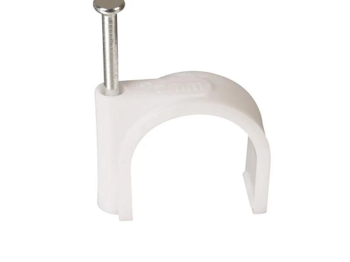 Крепеж круглый  СПК-5мм (100) бел. HLT