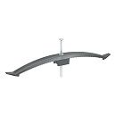 Скоба для крепления кабеля плоская 12хD12 с гвоздем OptiLine 45 SE