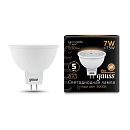 Лампа светодиодная MR16 7Вт 3000К 600Лм GU5.3 GAUSS