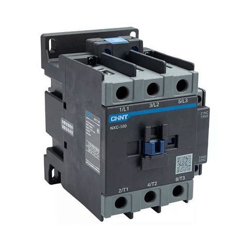 Контактор NXC-100 100А 220В/АС3 1НО+1НЗ 50Гц (R) CHINT (836824)