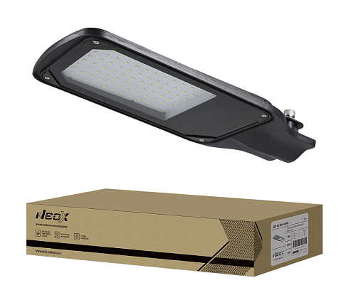 Светильник светодиодный уличный  ДКУ-2L 50Вт 5000K 6250Лм 42-48мм IP65 линзованный NEOX