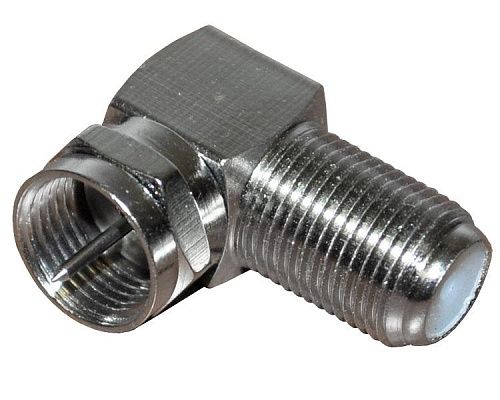 Переход Г-образный F-разъем - F-розетка (F123-53) LANS