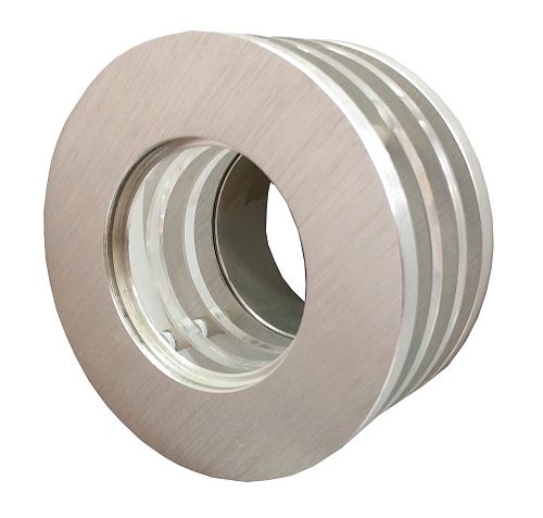 Светильник точечный NC039-1 50Вт G5.3 Ø90х34мм Øотв.72мм IP20 Vector алюминий круг/двойное стекло/алюминий круг