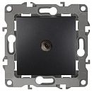 Розетка TV (антрацит) Эра12 ЭРА (12-3101-05)