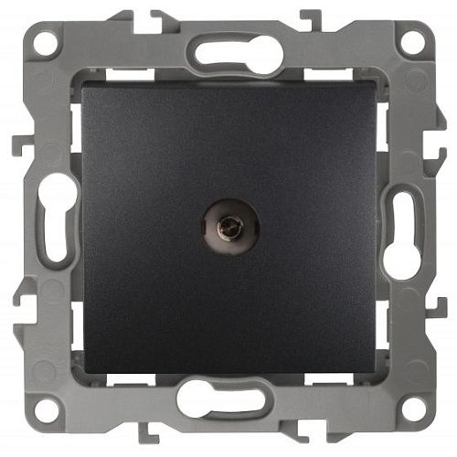 Розетка TV (антрацит) Эра12 ЭРА (12-3101-05)