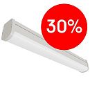 Светильник светодиодный опал ДСП52-18-001 OPTIMA 840 18Вт 4000К 1962Лм 533х64х74мм IP65 АСТЗ УЦЕНКА    