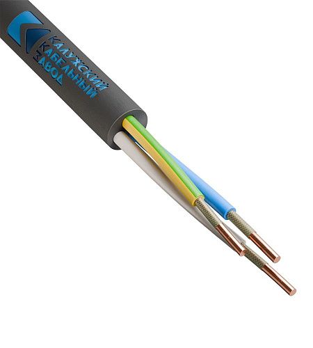 Кабель силовой ВВГнг(А)-FRLS 3х2.5 Калужский кабельный завод (ТУ по ГОСТ)