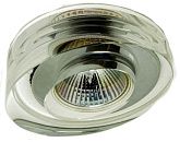 Светильник точечный SC521 50Вт GU5.3 Ø130х65мм Øотв.60мм IP20 Vector хром круг/круглое стекло косой скос