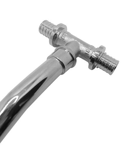 Трубка Т-образная РОСТерм для подключения радиатора 16х15х16 (250)