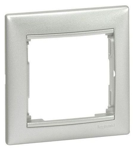 Рамка 1 пост (алюминий) Valena Classic Legrand/Daccord (770151)