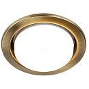 Светильник точечный неповоротный KL35 SB/1 (к) 220В GX53 Ø106мм Øотв.90мм IP20 ЭРА бронза