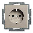 Розетка SCHUKO 20 EUC-93 (шампань) Basic 55 ABB Розетка SCHUKO 20 EUC-93 (шампань) Basic 55 ABB