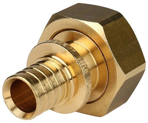 Муфта с накидной гайкой 16x3/4  EK (евроконус) STOUT