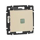 Выключатель 1кл с зеленой подсветкой (слоновая кость) Valena Classic Legrand/Daccord (774310) Выключатель 1кл с зеленой подсветкой (слоновая кость) Valena Classic Legrand/Daccord (774310)