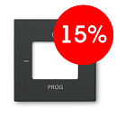 Накладка для механизма цифрого FM-радио (шато-черный) Basic 55 (8215U) ABB УЦЕНКА