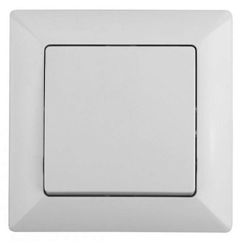 Выключатель 1кл 10А (белый) Intro Solo ЭРА (4-101-01)