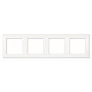 Рамка 4 поста (белый) ECO Profi Standart JUNG Рамка 4 поста (белый) ECO Profi Standart JUNG