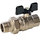 Кран шаровой  3/4 ВР/НР С АМЕРИКАНКОЙ ручка бабочка STOUT SVB-0007-000020 Кран шаровой  3/4 ВР/НР С АМЕРИКАНКОЙ ручка бабочка STOUT SVB-0007-000020