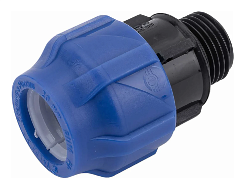 Муфта с наружной резьбой 20 x1/2 Valfex 121001122020