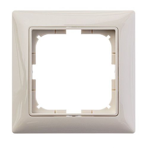 Рамка 1 пост 2511-92 (слоновая кость) Basic 55 ABB (1725-0-1484)