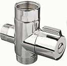 Дивертор для смесителя 3/4"х1/2"х3/4" нар/нар/вн. цинк MELODIA MKP20757C 34476