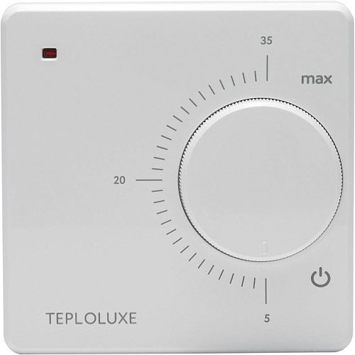 Регулятор температуры LC 001 механич.(белый) (ТЕПЛОЛЮКС)