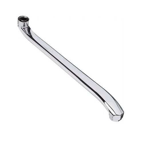 Излив для смесителя для ванны 40см плоский S-образный MELODIA MKP20708