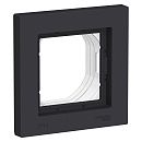 Рамка 1 пост IP44 (карбон) ATLASDESIGN AQUA SE